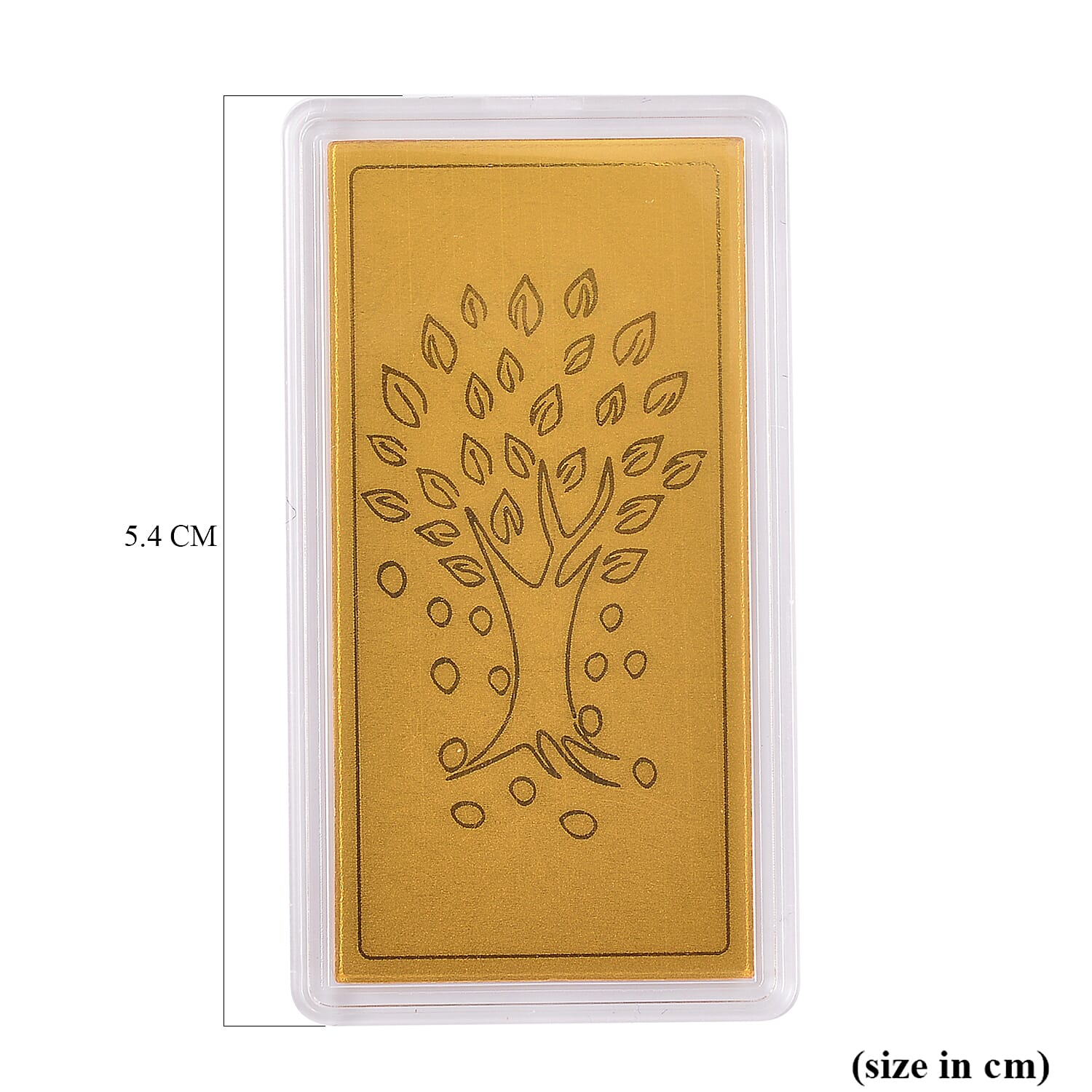 Biggest Gold Deal 2025 - 24K Yellow Gold (99.99% Purity) Embossed Tree of Life