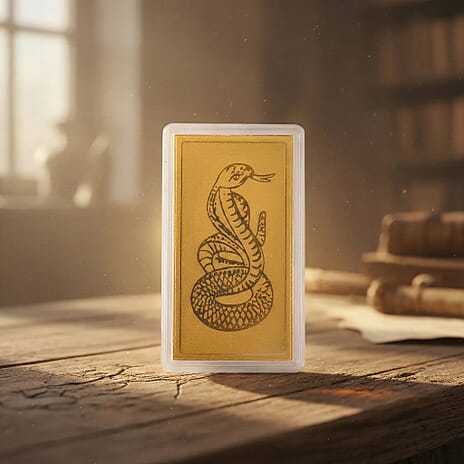Biggest Gold Deal 2025 - 24K Yellow Gold (99.99% Purity) Serpent