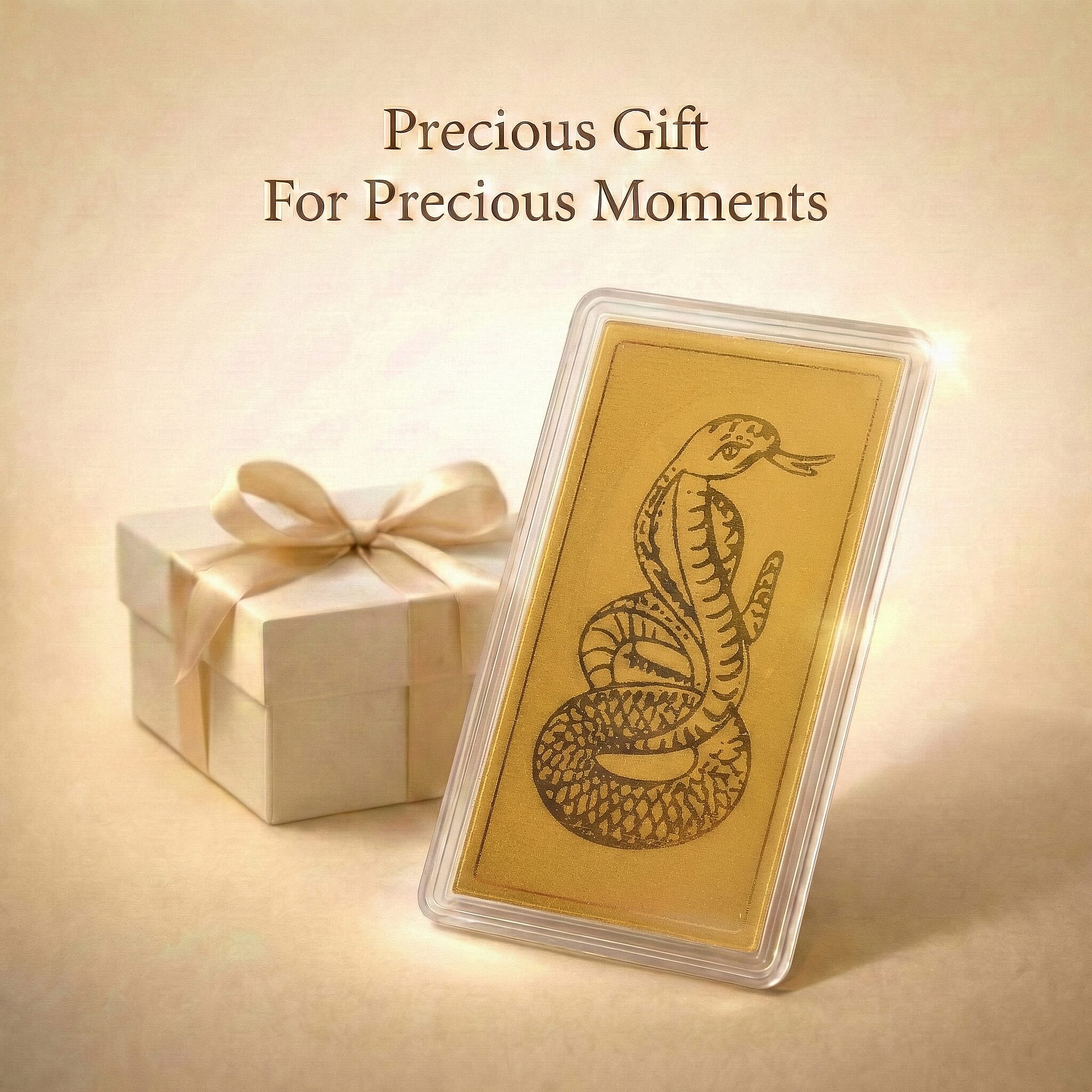 Biggest Gold Deal 2025 - 24K Yellow Gold (99.99% Purity) Serpent