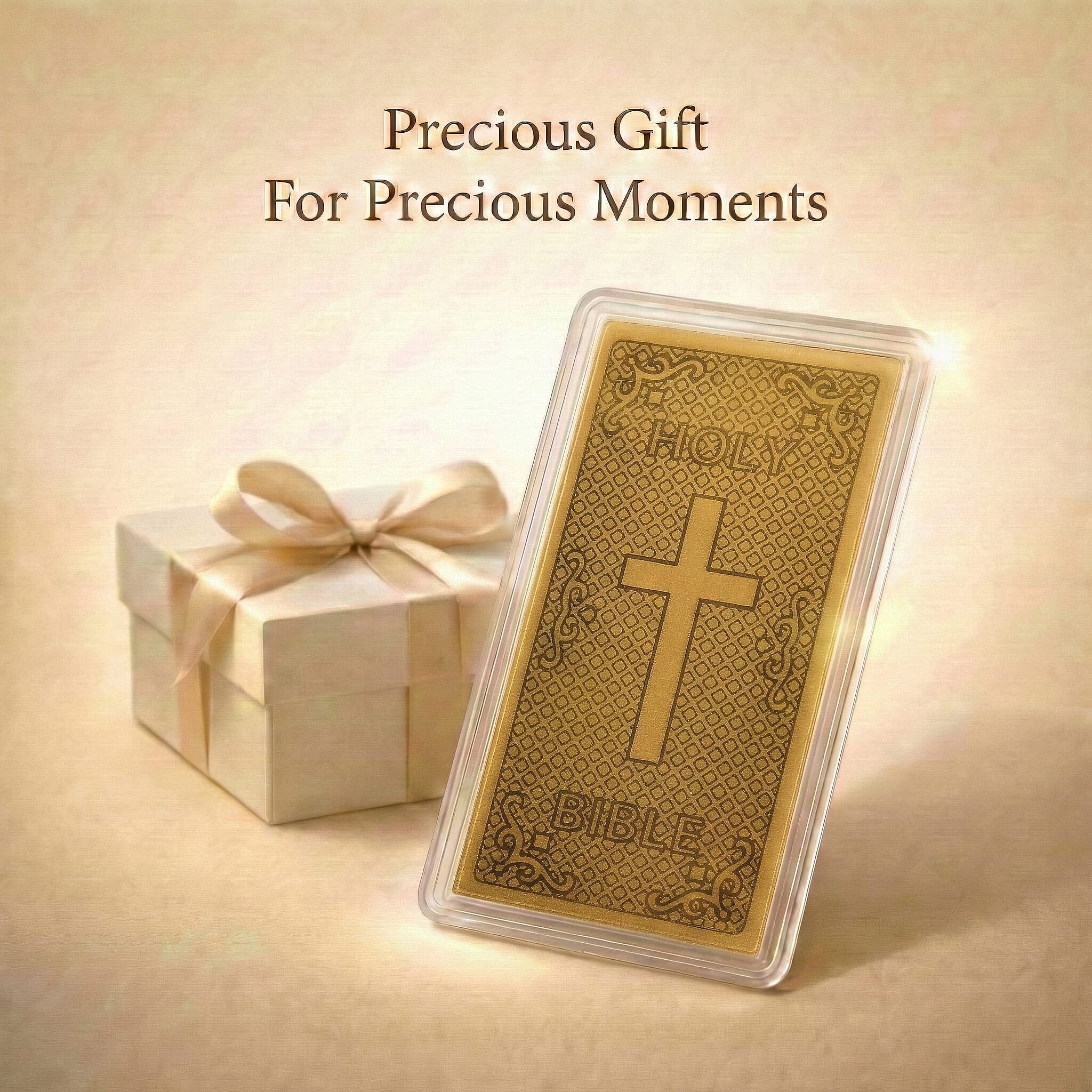 Biggest Gold Deal 2025 - 24K Yellow Gold (99.99% Purity) Bible
