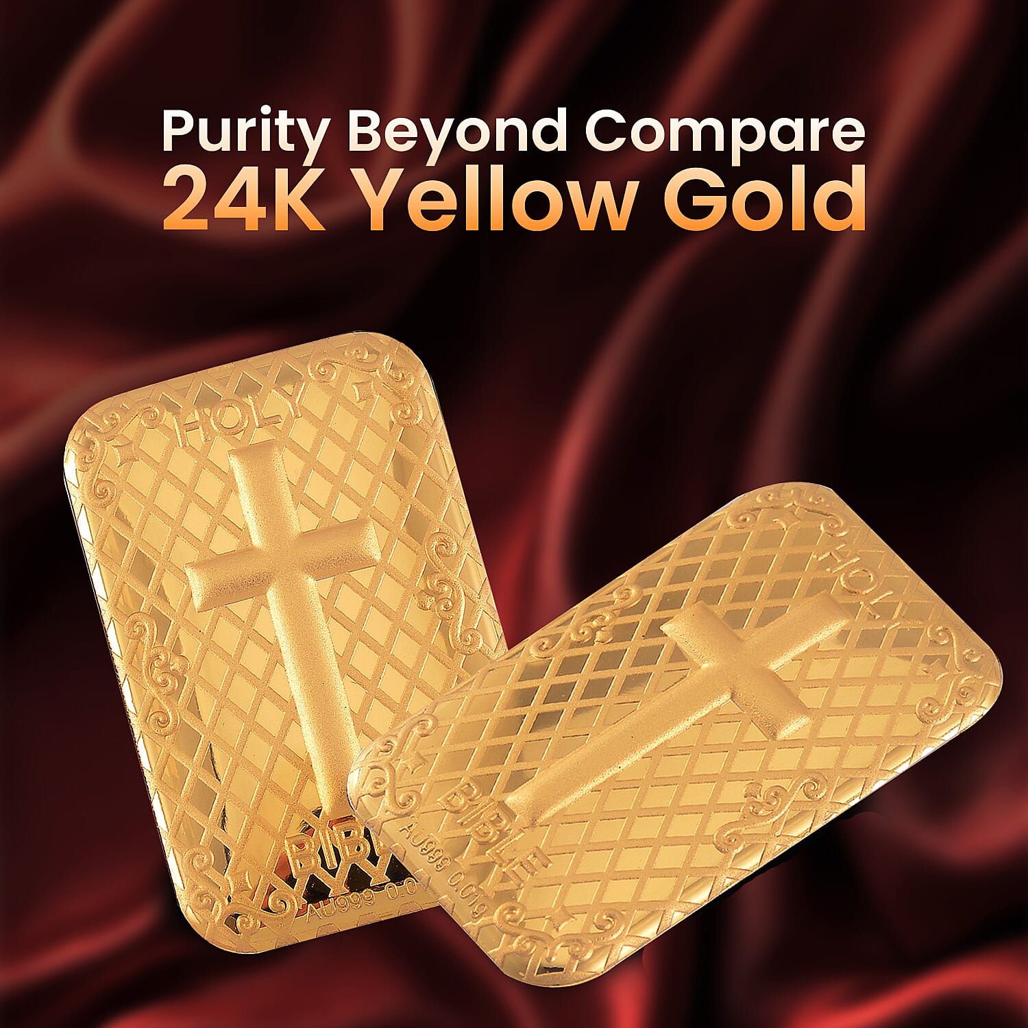 Biggest Gold Deal - 24K Yellow Gold Bible Foil