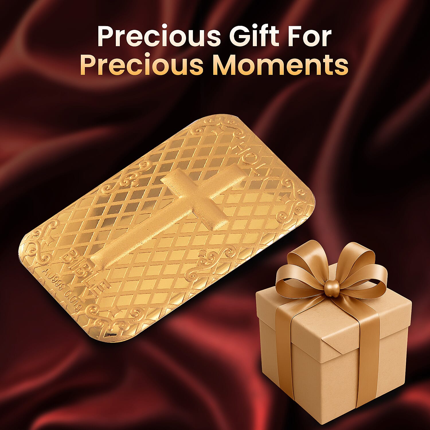 Biggest Gold Deal - 24K Yellow Gold Bible Foil