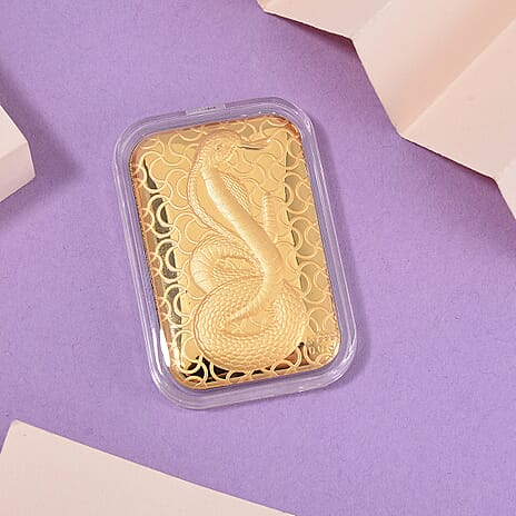 Biggest Gold Deal  - 24K Yellow Gold Snake Bar