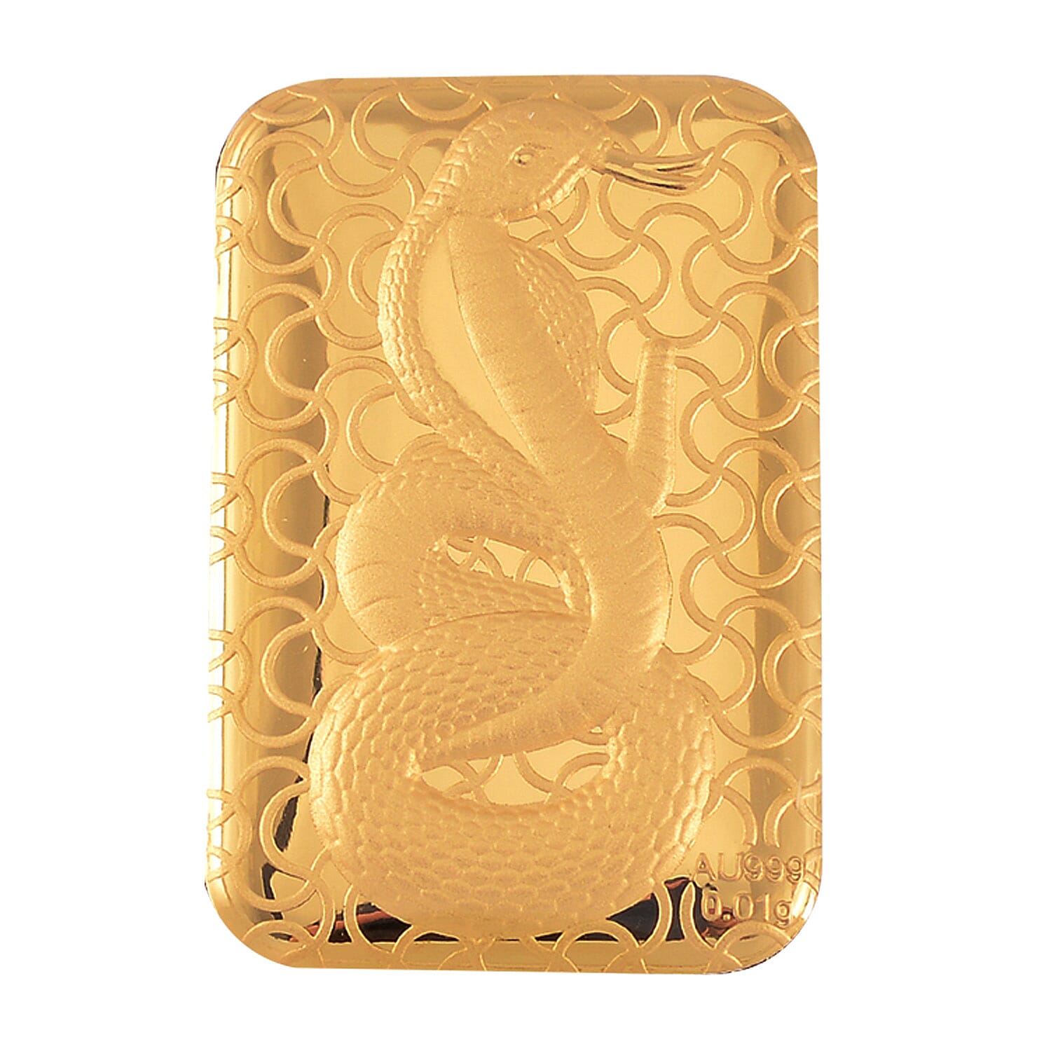 Biggest Gold Deal  - 24K Yellow Gold Serpent Bar