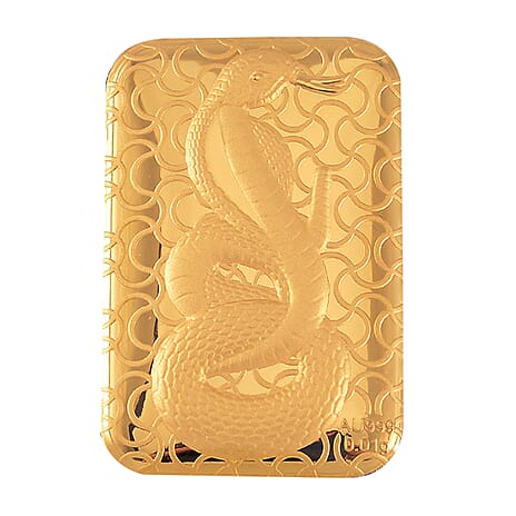 Biggest Gold Deal  - 24K Yellow Gold Serpent Bar