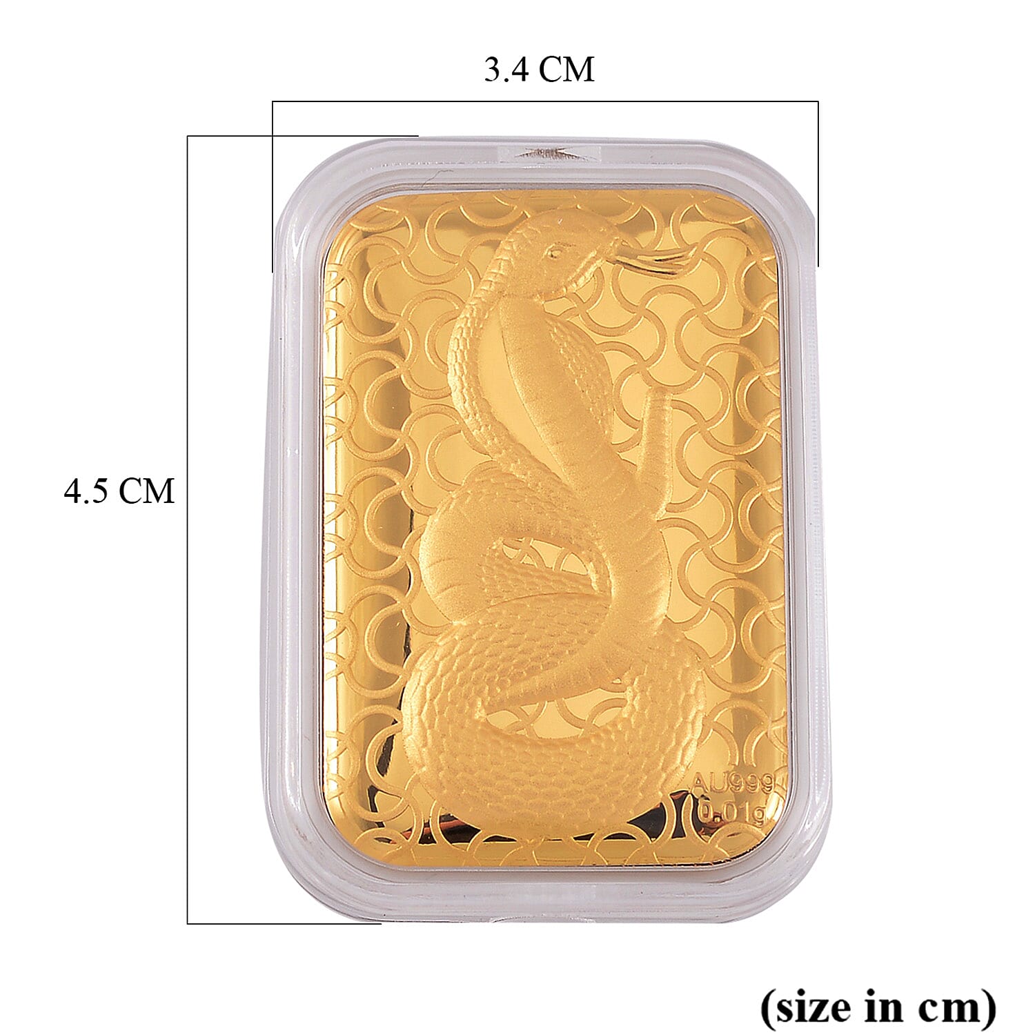 Biggest Gold Deal  - 24K Yellow Gold Serpent Bar