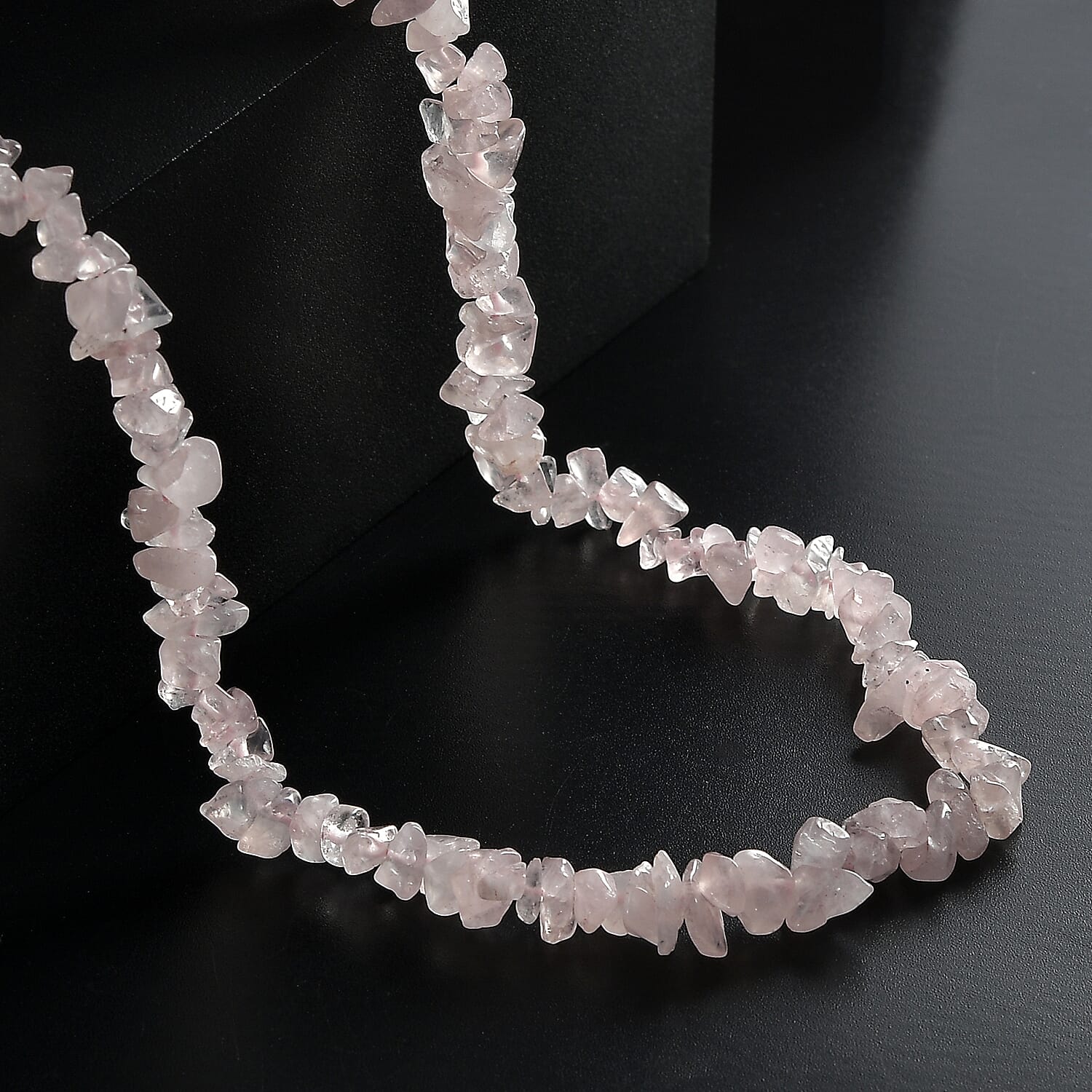 Tucson Find - Rose quartz Necklace (Size - 28) 189.00 Ct.