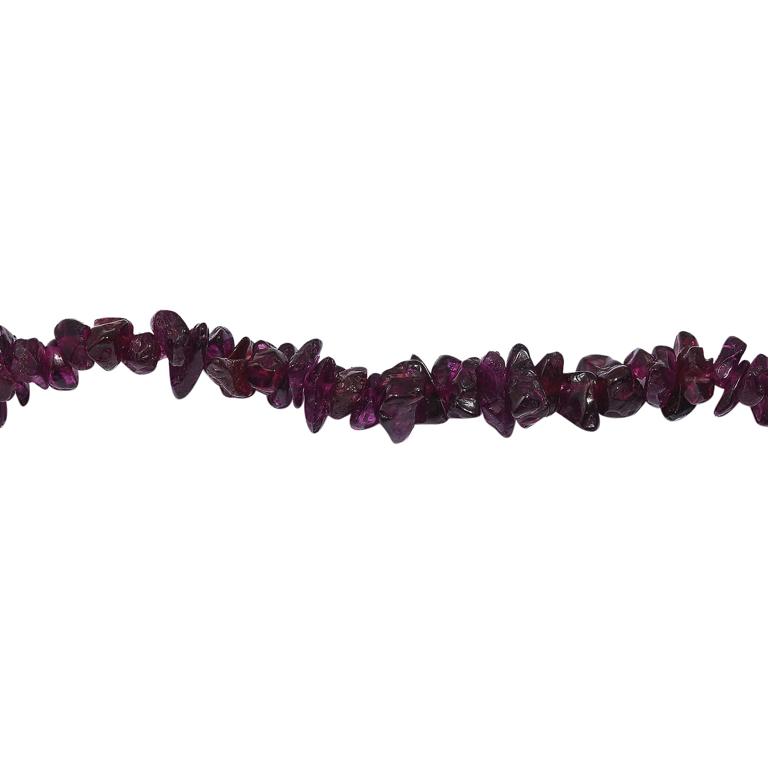 Tucson Find - Radiant Ember Garnet Stone Necklace (Size - 28) 289.00 Ct.