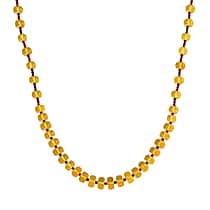 Rare Tucson Find - Natural Honey and Cognac Amber Necklace (Size - 22) with Screw Clasp 100.00 Ct.