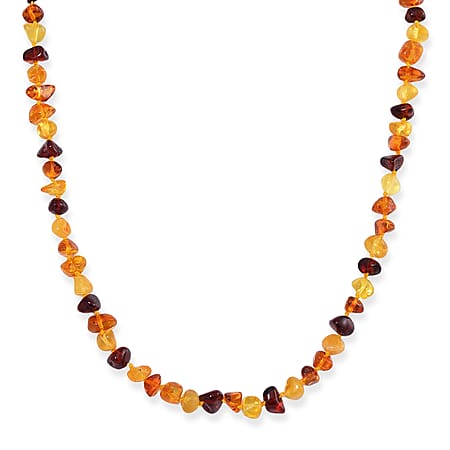 Tucson Find - Baltic Amber Necklace (Size 20) with Screw Clasp 52.00 Ct. Tucson Find - Baltic Amber Necklace (Size 20) with Screw Clasp 52.00 Ct.