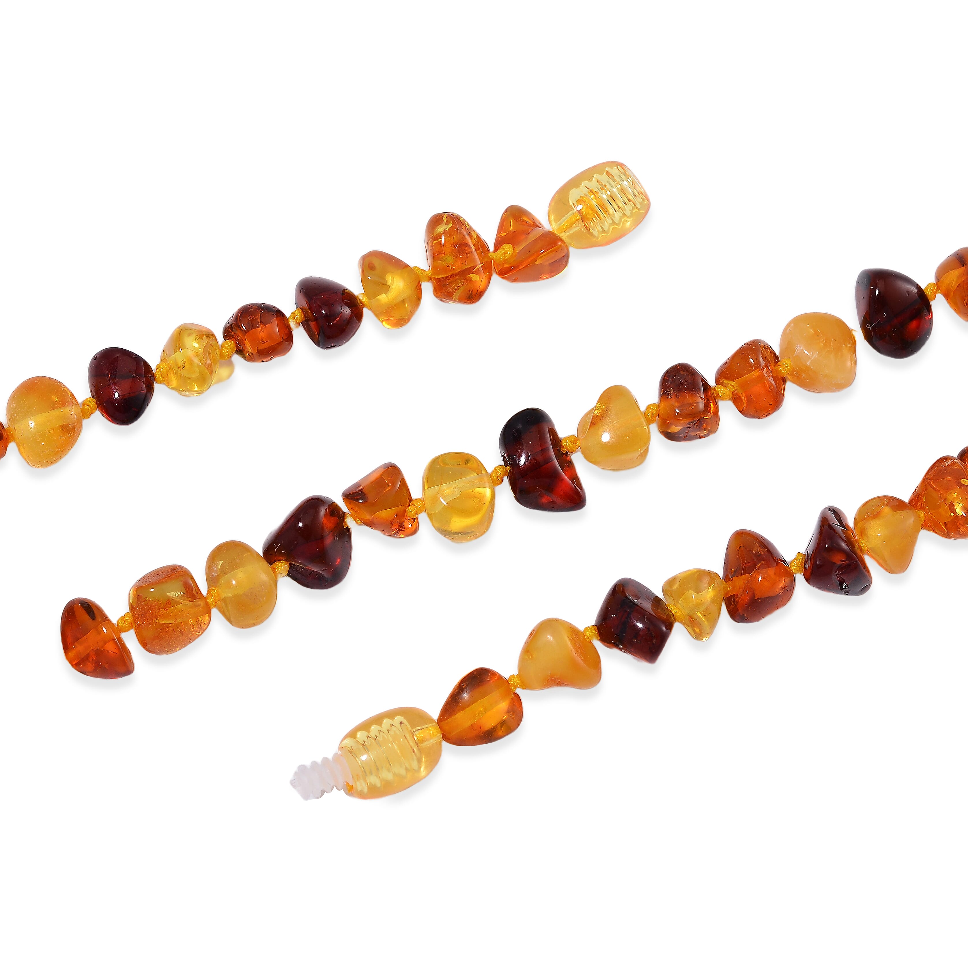 Tucson Find - Baltic Amber Necklace (Size 20) with Screw Clasp 52.00 Ct.