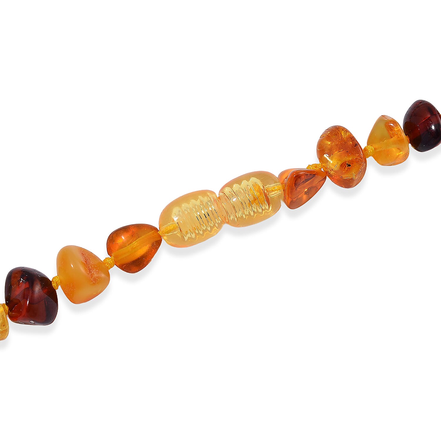 Tucson Find - Baltic Amber Necklace (Size 20) with Screw Clasp 52.00 Ct.
