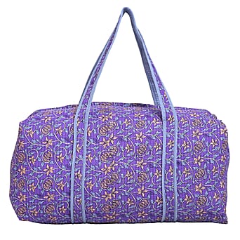 https://tjcuk.sirv.com/Products/80/8/8086593/Cotton-Quilted-Travel-Bag-Size-60x30x26-cm-Violet-Green_8086593.jpg?w=342&h=342