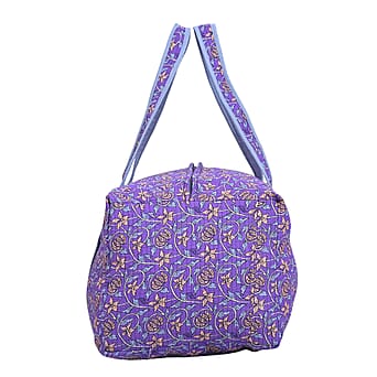 https://tjcuk.sirv.com/Products/80/8/8086593/Cotton-Quilted-Travel-Bag-Size-60x30x26-cm-Violet-Green_8086593_2.jpg?w=342&h=342