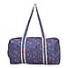 Cotton Quilted Travel Bag with Zipper Closure