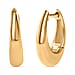 Vicenza Collection - 14K Gold Plated Sterling Silver Hoop Earrings