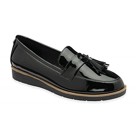 Lotus Ladies York Loafer Shoe (Size 6) - Black