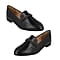 Spot On Ladies Croc Pattern Wide Fitting Loafers