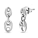 14K Gold Plated Sterling Silver Stud Push Back Earrings