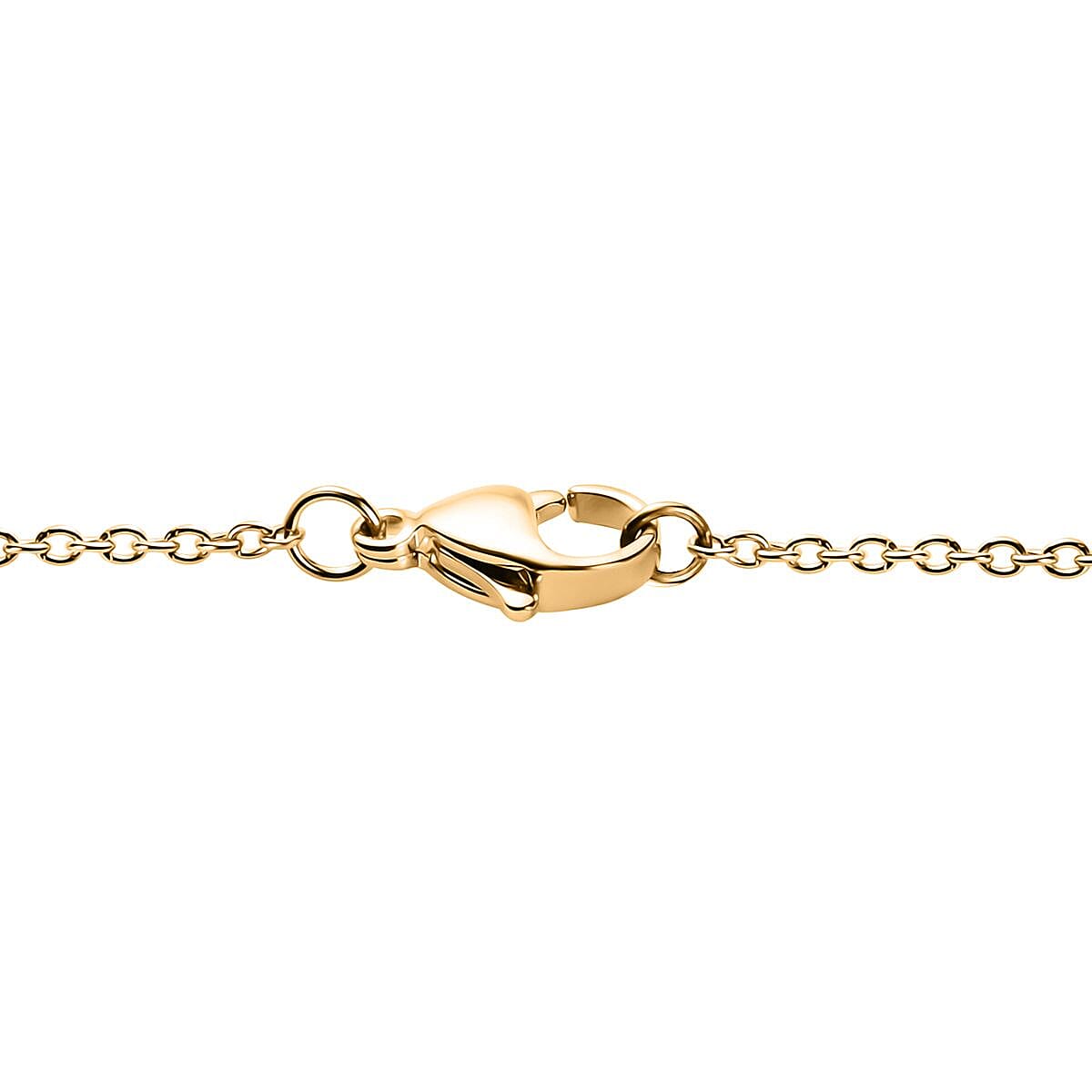 Close Out Deal - Yellow Gold Plated Sterling Silver Necklace (Size 20) Close Out Deal - Yellow Gold Plated Sterling Silver Necklace (Size 20)