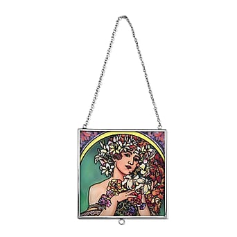 https://tjcuk.sirv.com/Products/80/8/8087144/Alphonse-Maria-Mucha-Glass-Suncatcher-Square-Pendant-with-Chain-Silver_8087144_1.jpg?w=342&h=342
