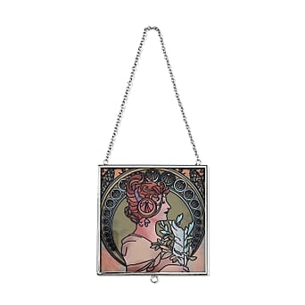 https://tjcuk.sirv.com/Products/80/8/8087148/Alphonse-Maria-Mucha-Glass-Suncatcher-Square-Pendant-with-Chain-Silver_8087148_3.jpg?w=342&h=342