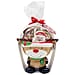 The Leonardo Collection Reindeer Figural Cookie Jar Gift Set - Multi Color