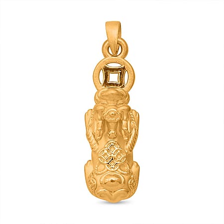 24K Yellow Gold Pixiu Pendant