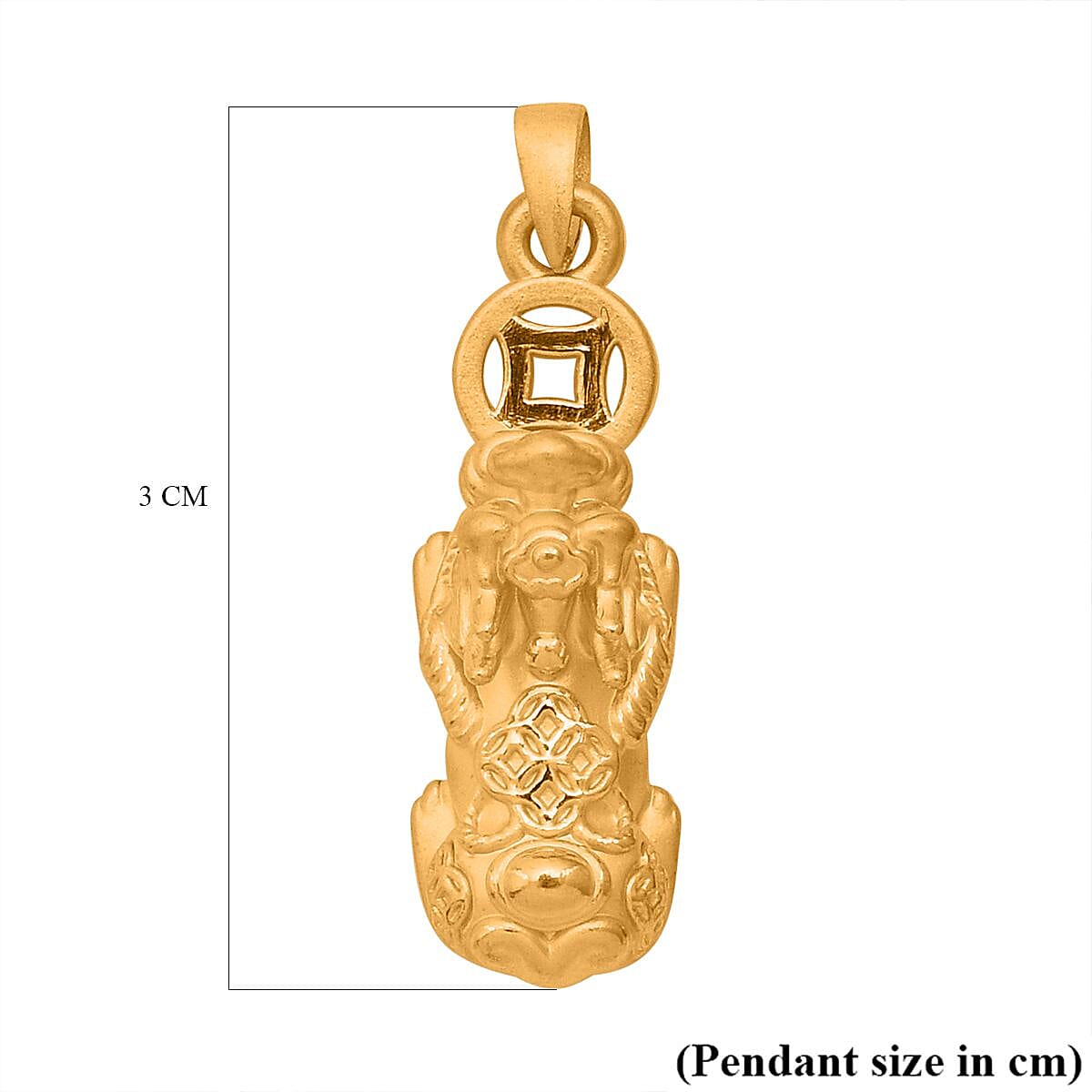 24K Yellow Gold Pixui Pendant 24K Yellow Gold Pixui Pendant