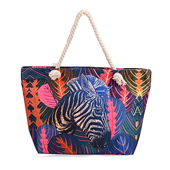 https://tjcuk.sirv.com/Products/80/8/8087785/Zebra-Tote-Bag-Size-40x18x38-cm-Multi-Color-Multicolor_8087785.jpg?w=342&h=342