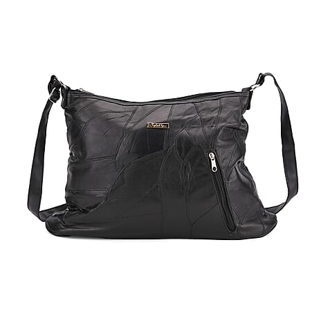 Crossbody Bag (Size - One Size) - Black & Black
