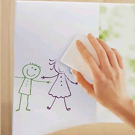 Set of 100 Magic Foam Sponge - White