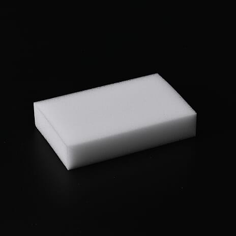 Set of 100 Magic Foam Sponge (Size 10x6x2cm) - White