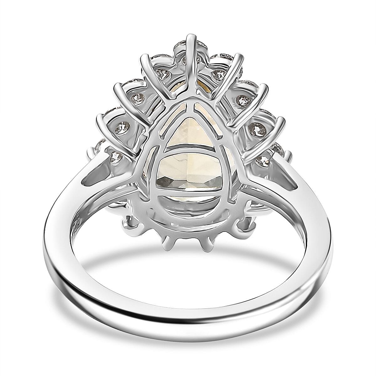 Luxuriant Diamond 950 Platinum AAA Turkizite (4.06Ct.) and VS-E-F Lab Grown Diamond (1.01 Ct) Solitaire Ring 5.08 Ct, Platinum Wt. 5.85 Gms. Luxuriant Diamond 950 Platinum AAA Turkizite (4.06Ct.) and VS-E-F Lab Grown Diamond (1.01 Ct) Solitaire Ring 5.08 Ct, Platinum Wt. 5.85 Gms.