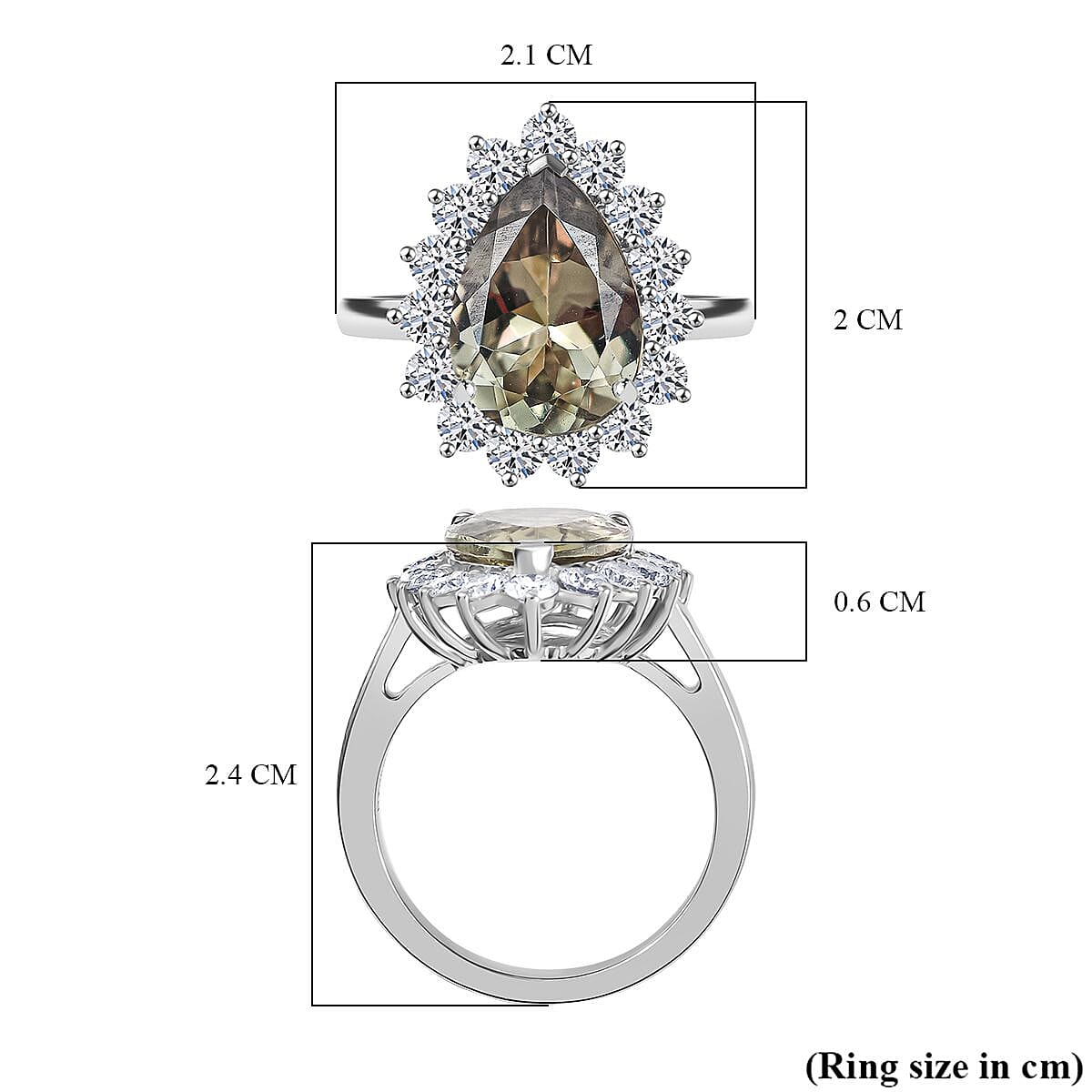 Luxuriant Diamond 950 Platinum AAA Turkizite (4.06Ct.) and VS-E-F Lab Grown Diamond (1.01 Ct) Solitaire Ring 5.08 Ct, Platinum Wt. 5.85 Gms. Luxuriant Diamond 950 Platinum AAA Turkizite (4.06Ct.) and VS-E-F Lab Grown Diamond (1.01 Ct) Solitaire Ring 5.08 Ct, Platinum Wt. 5.85 Gms.