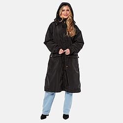 Charlotte West Water Resistant Sherpa Lined Hoodie Coat 