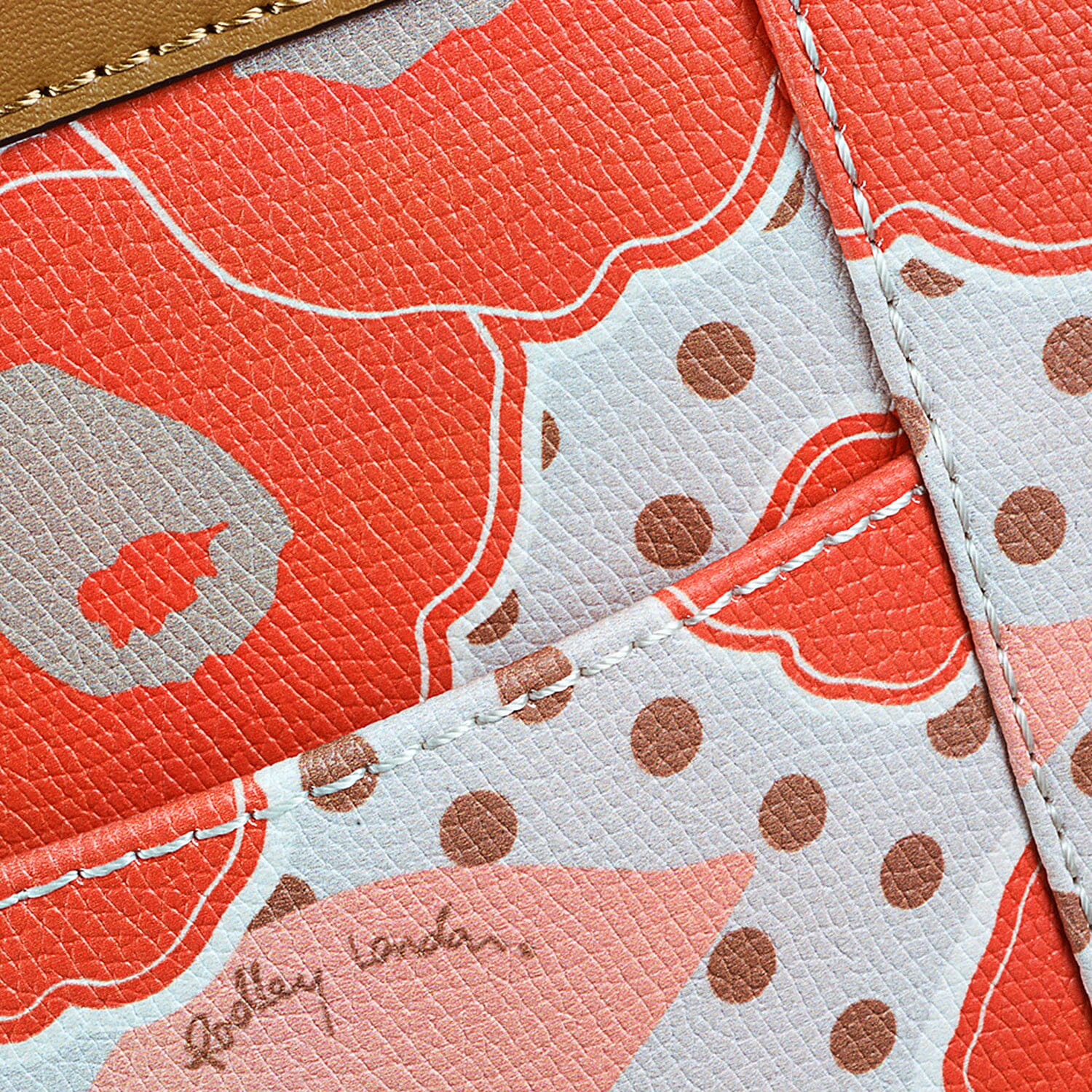 Radley London Heritage Hollyhock Large Ziptop Tote - Red Radley London Heritage Hollyhock Large Ziptop Tote - Red
