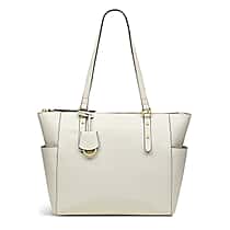 Radley London Silk Street Large Ziptop Shoulder Chalk