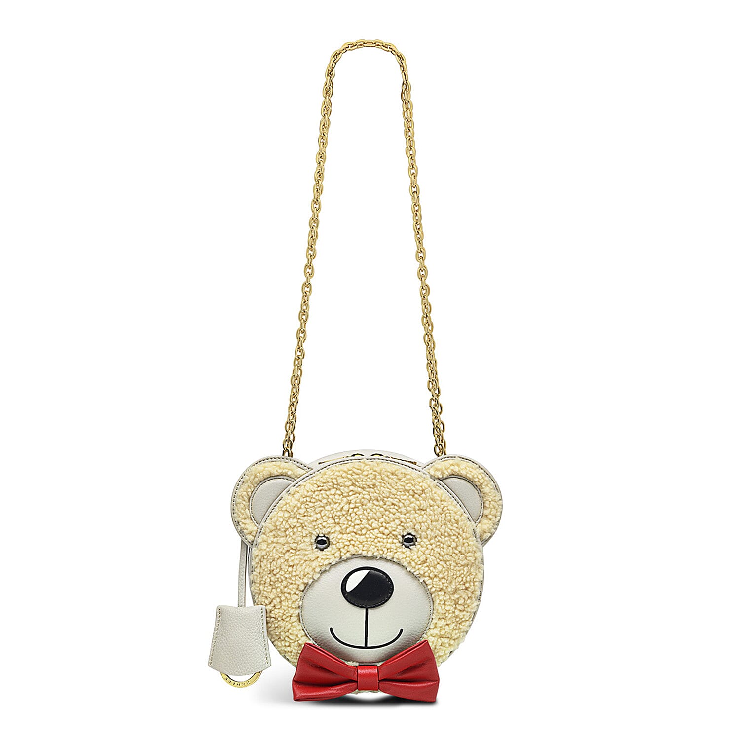 Radley London Teddy Medium Ziptop Crossbody Bag - Natural Beige Radley London Teddy Medium Ziptop Crossbody Bag - Natural Beige