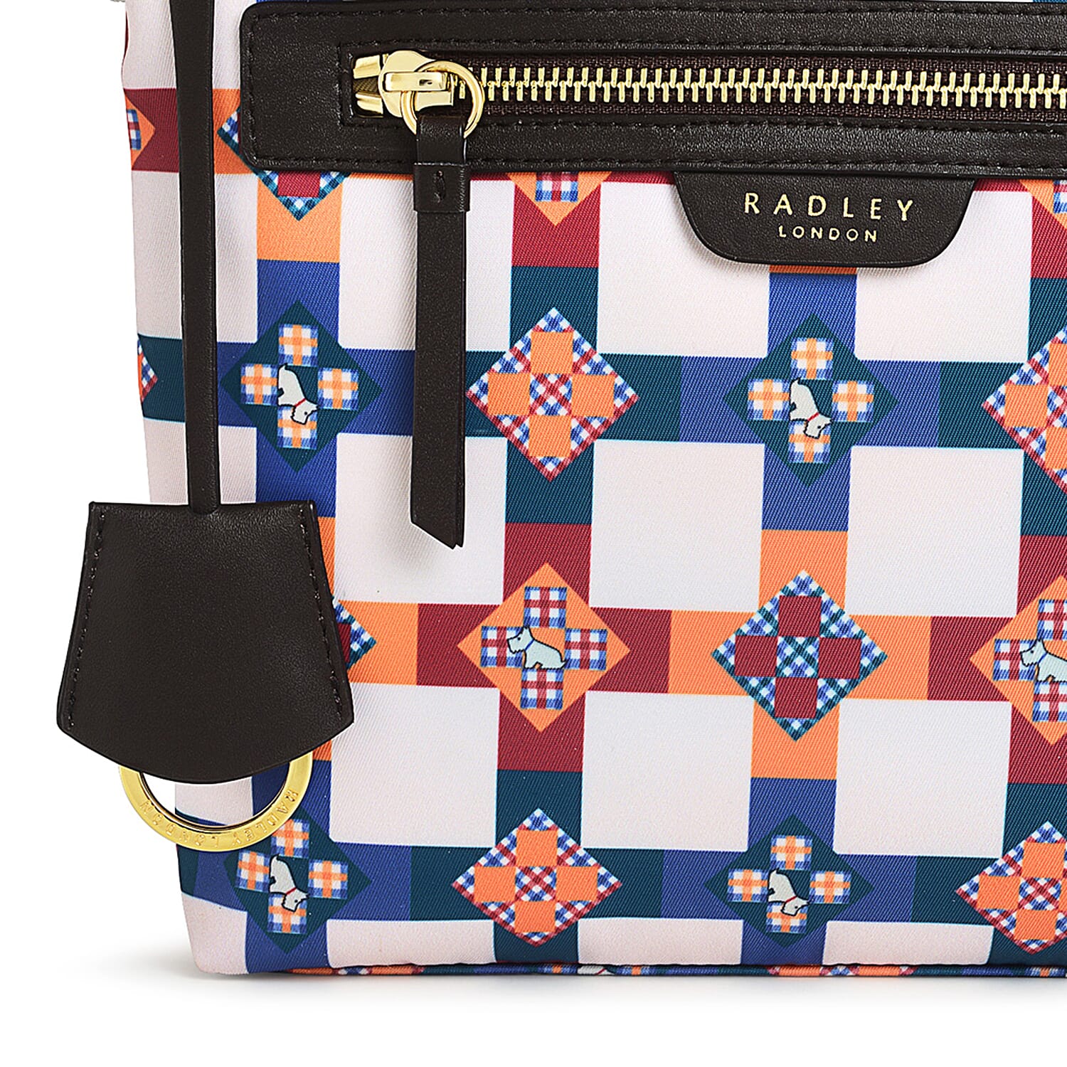 Radley London Showcase - Finsbury Park - Patch Small Ziptop Crossbody Bag - Chalk Radley London Showcase - Finsbury Park - Patch Small Ziptop Crossbody Bag - Chalk