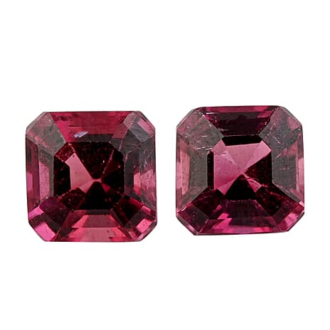Rubellite Square 5x5 mm