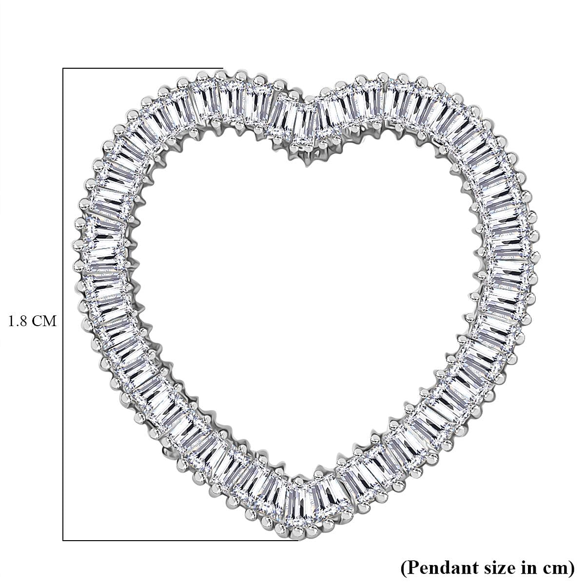 RHAPSODY 950 Platinum IGI Certified (VS-E-F) White Diamond Heart Pendant 0.50 Ct. RHAPSODY 950 Platinum IGI Certified (VS-E-F) White Diamond Heart Pendant 0.50 Ct.