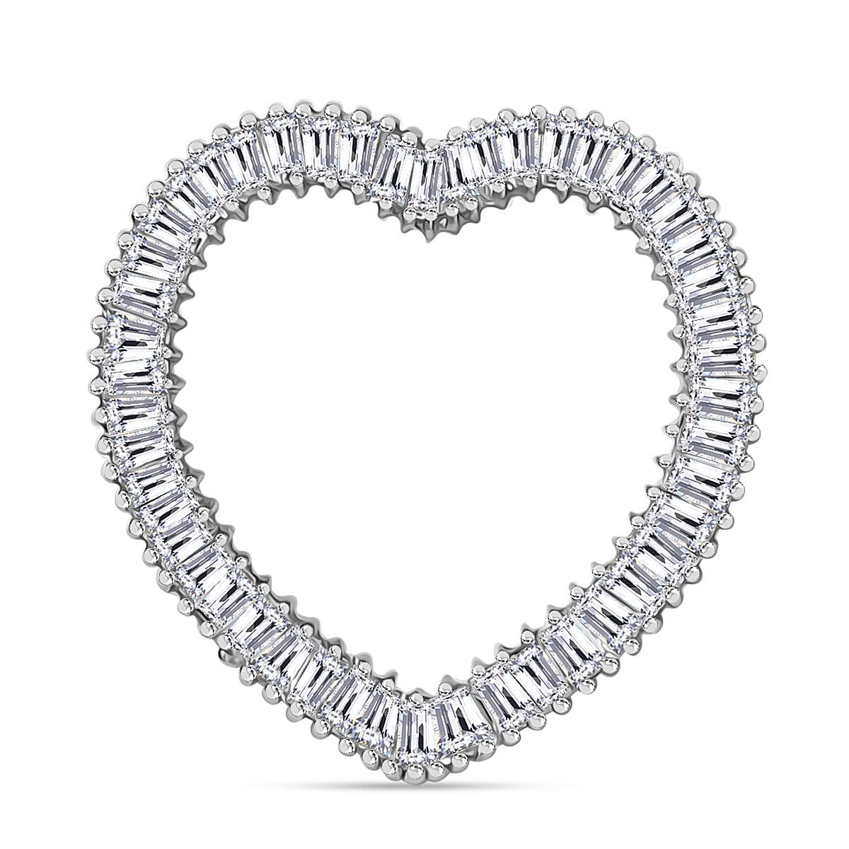 RHAPSODY 950 Platinum IGI Certified (VS-E-F) White Diamond Heart Pendant 0.50 Ct. RHAPSODY 950 Platinum IGI Certified (VS-E-F) White Diamond Heart Pendant 0.50 Ct.