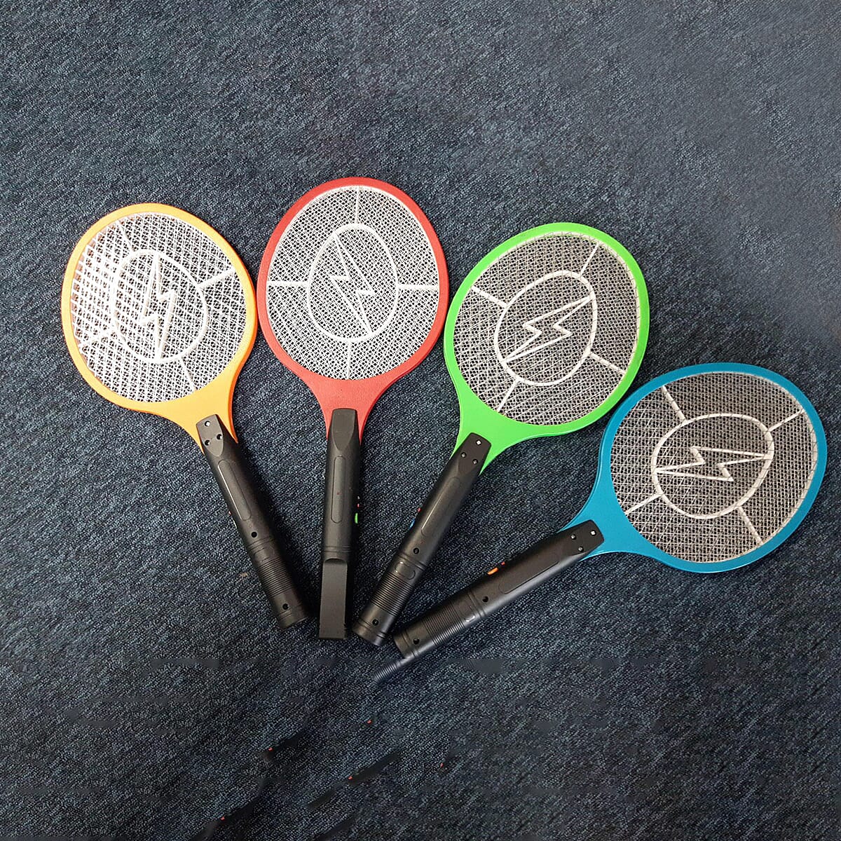 Summer Time Mega Deal - Mosquito Racket with USB - Blue, Orange, & Green