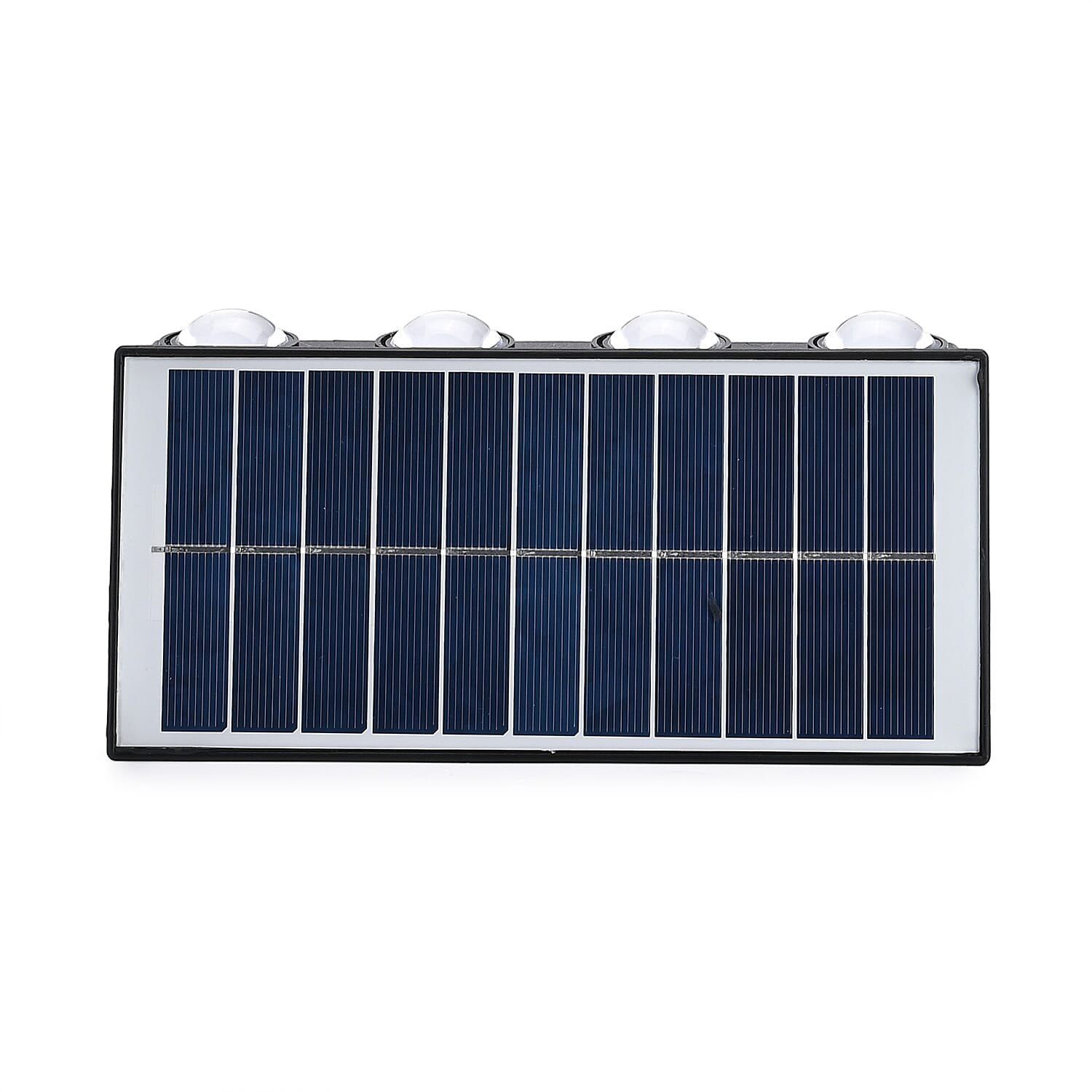 8-LED Outdoor Solar Light - IP65 Waterproof with Warm White & Neutral Light - Courtyard & Roadside Use