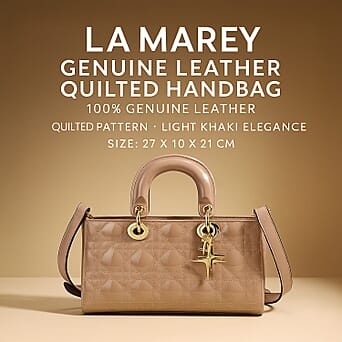 https://tjcuk.sirv.com/Products/80/9/8094032/La-Marey-Genuine-Leather-Quilted-Handbag-Bag-With-Detachable-Shoulder-_8094032_1.jpg?w=342&h=342