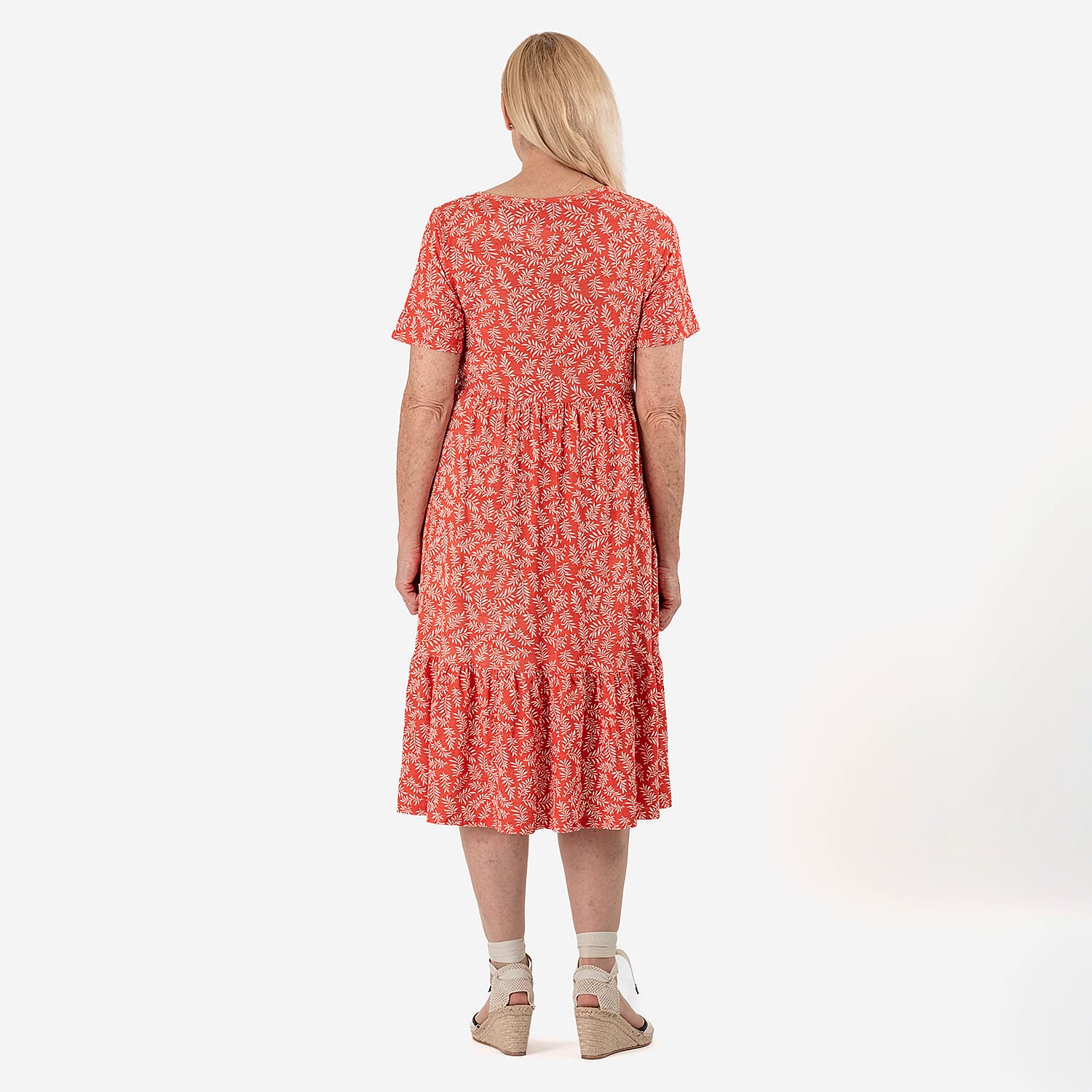 La Marey Tribal Pattern Mini Dress (Size L) - Black &amp; White