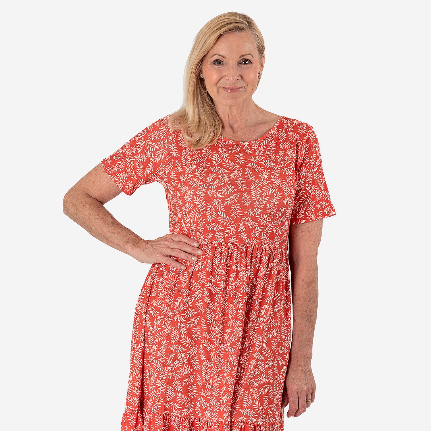 La Marey Tribal Pattern Mini Dress (Size L) - Black &amp; White