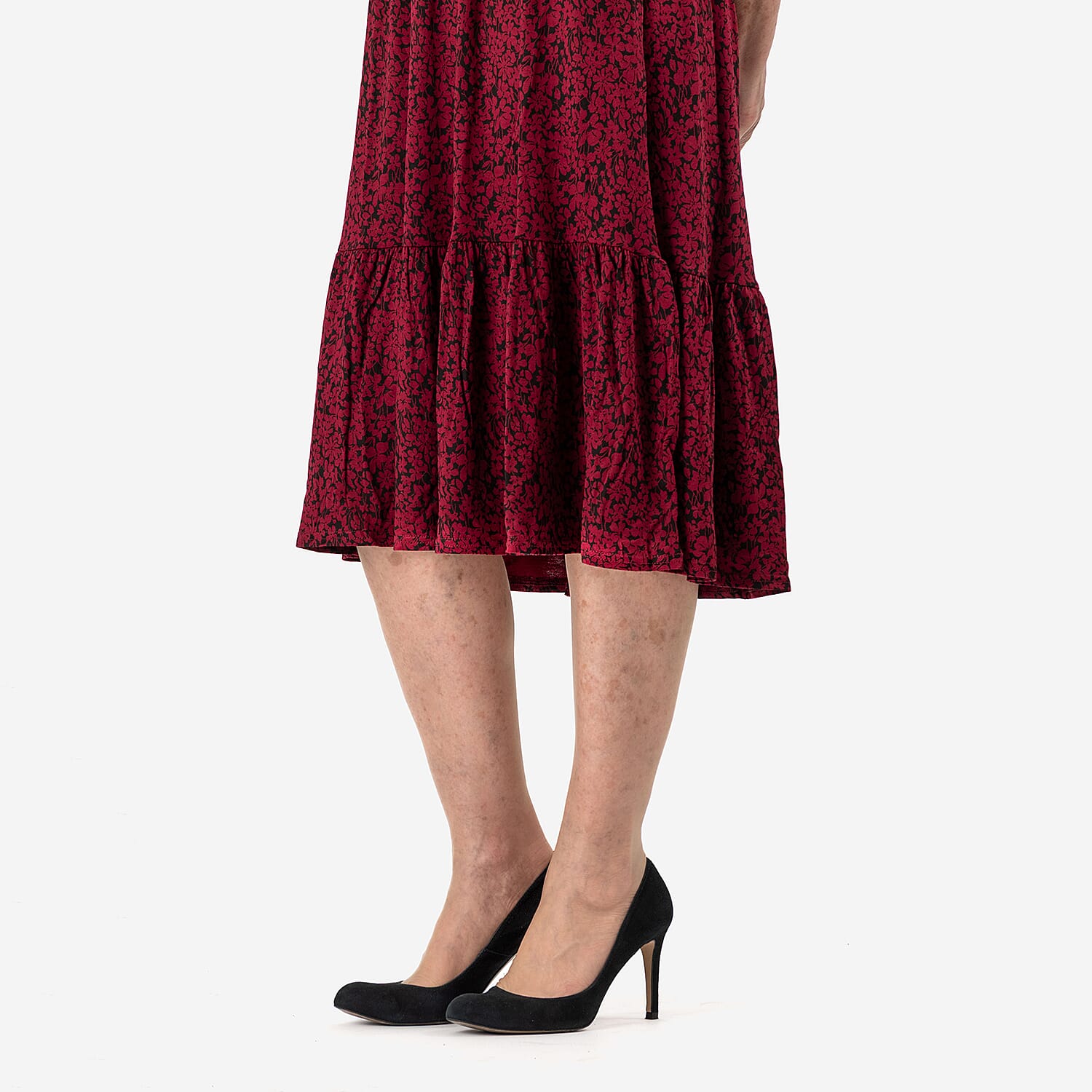 La Marey Tribal Pattern Mini Dress (Size L) - Black &amp; White