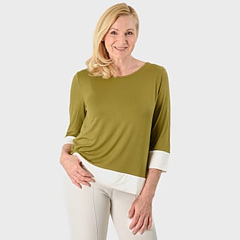 https://tjcuk.sirv.com/Products/80/9/8094299/Hem-Cuff-Color-Block-Top-Size-12-to-14-Olive-Ivory_8094299.jpg?w=342&h=342